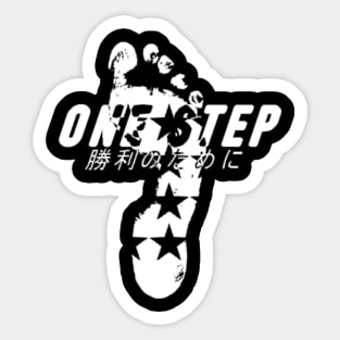 One Step Closer to Winning the World Sticker Sticker